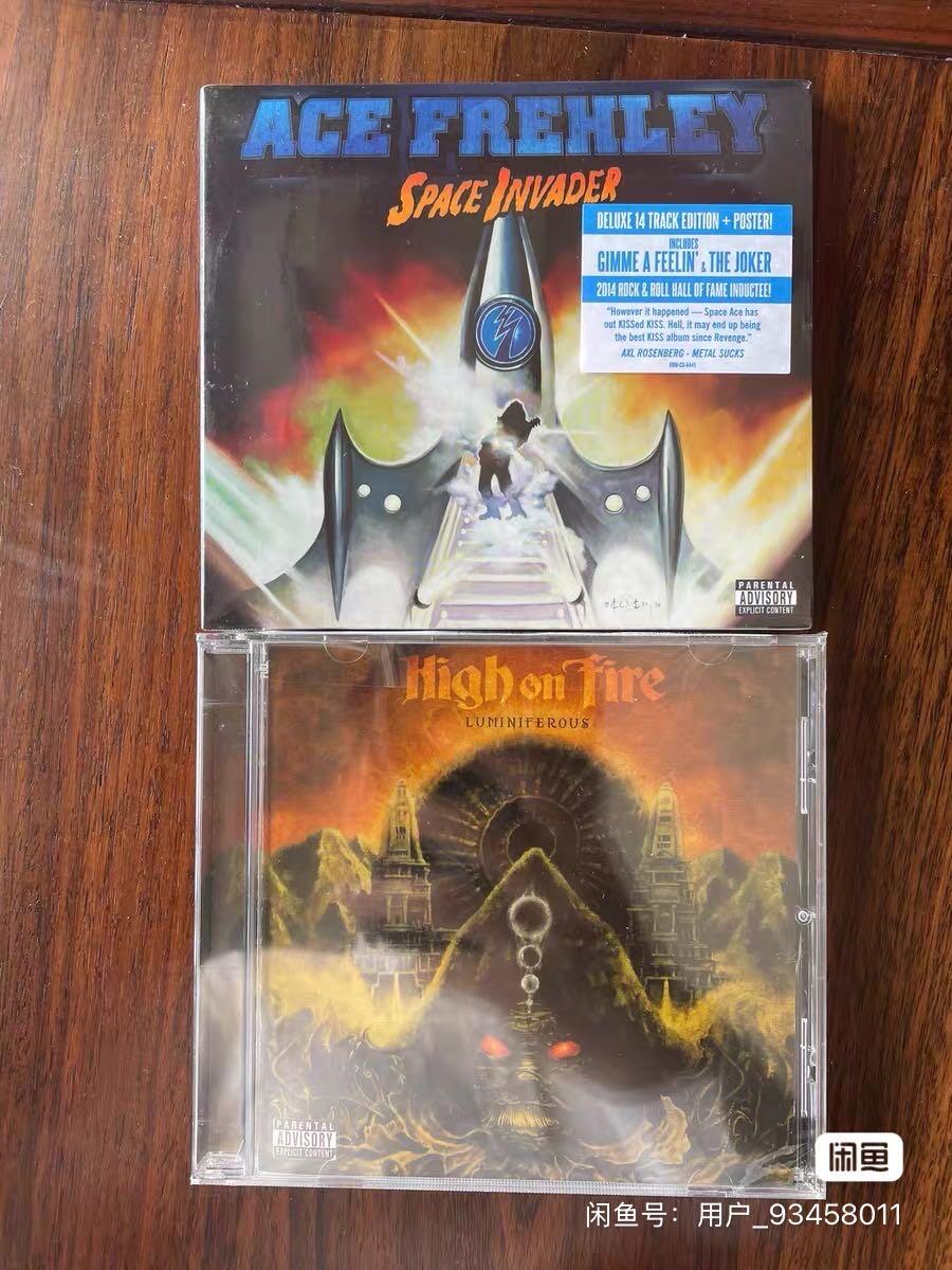 两张美版硬摇 全新未拆