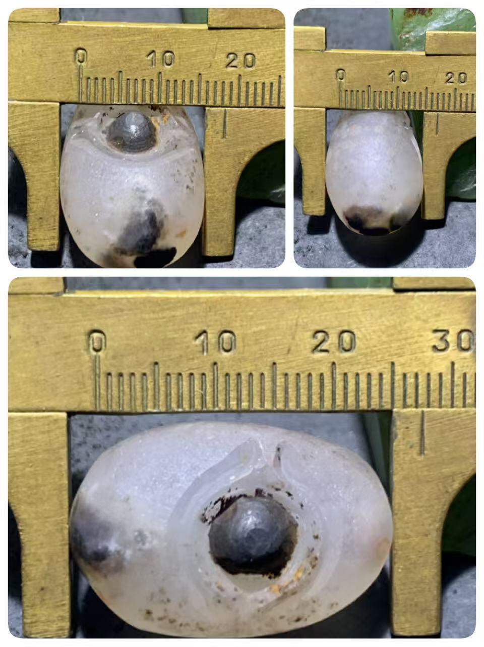 精美冰飘原皮战国红玛瑙雕刻天眼图案随形吊坠一个！
