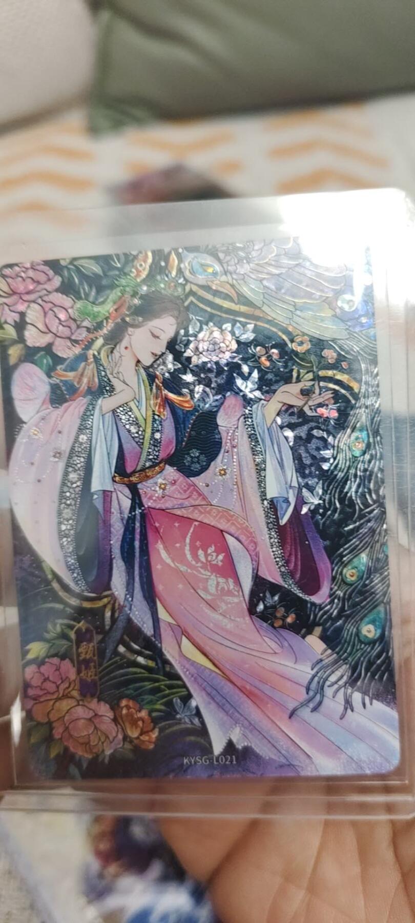 秋原瞳的小店第二十八期（持续收拍，深夜入冬的稀雨，总是静寂的……） 卡游三国漆彩——甄姬