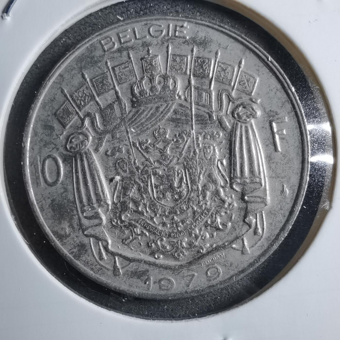 沼泽如烟--第894场 比利时1979年10法郎