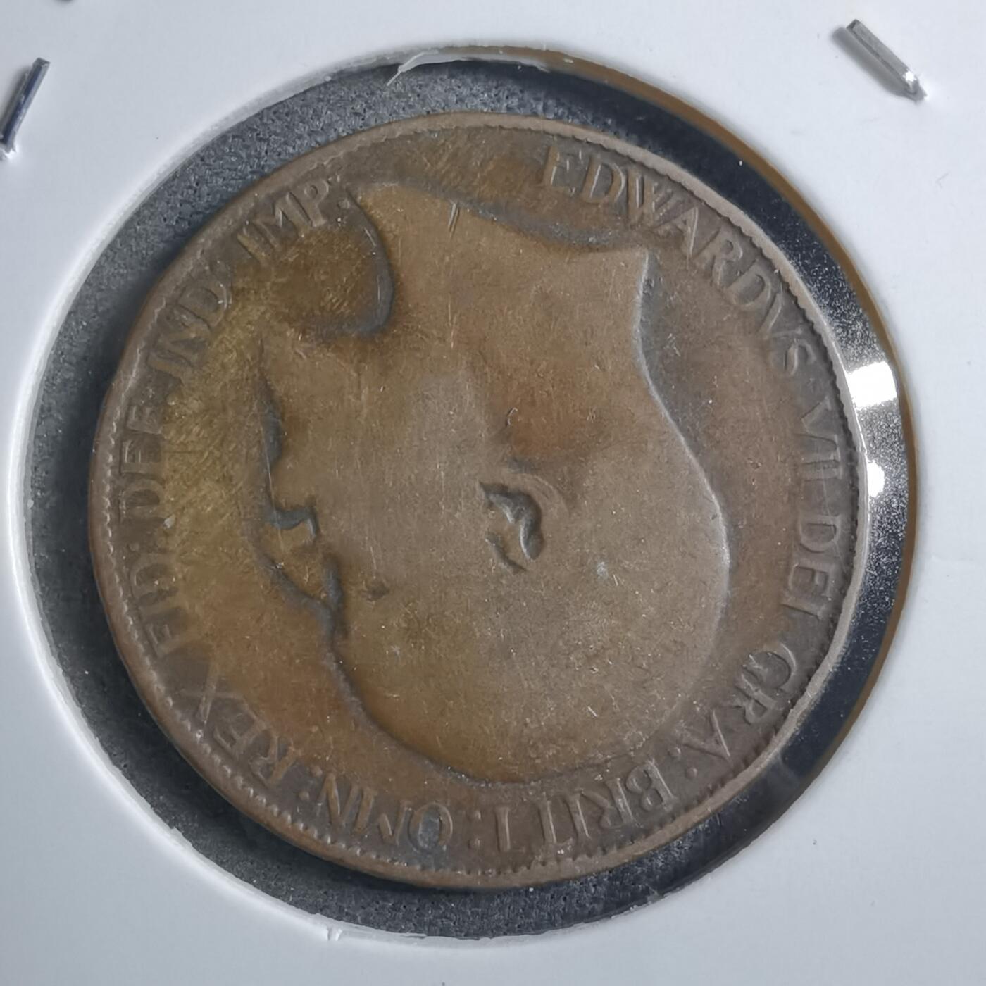 沼泽如烟--第894场 英国1909年半便士