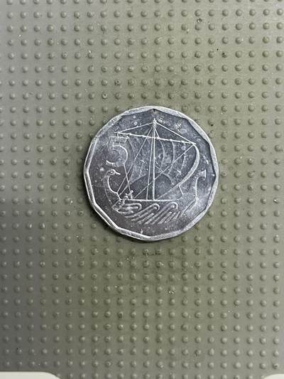 2025年第110场各国散币拍卖（总第110场） - 塞浦路斯1981年5米尔