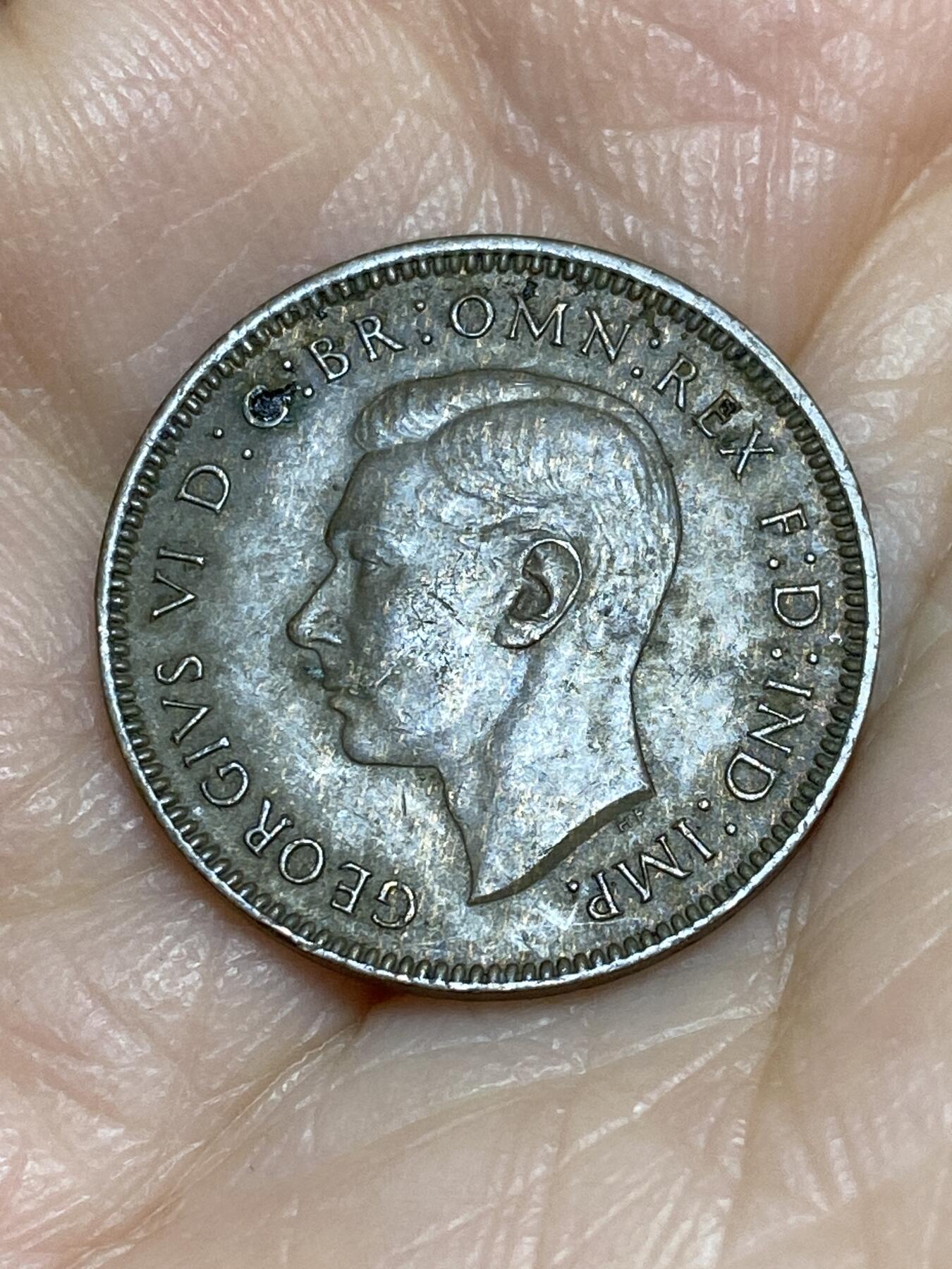 2025年第一百二十五场(总第一百五十一场）外国好品散币(免佣金) 英国🇬🇧1941年1法新(乔治六世第一版)