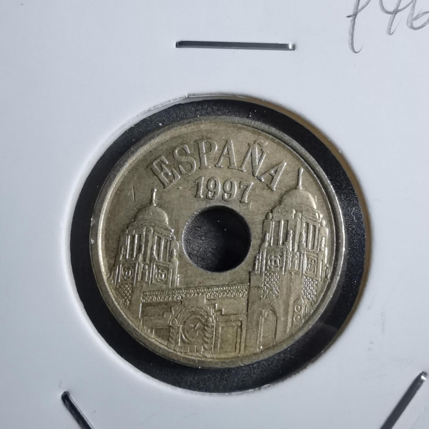 沼泽如烟--第894场 西班牙1997年25比塞塔