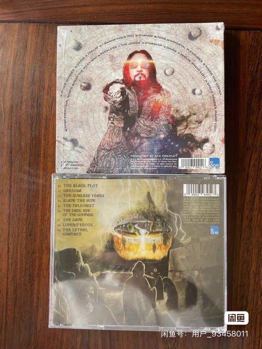 两张美版硬摇 全新未拆