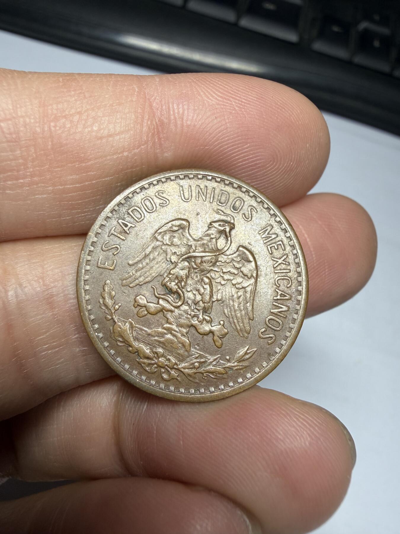 2025年集古藏今外币拍卖第十期-第3场—（总第283拍），可以寄存60天，满160元包邮。 1925年墨西哥2分