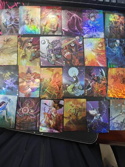 寸草不生拍卖会 第十三期 （ 持续收拍中） - 万享封神斗星录  彩闪 24张不重复