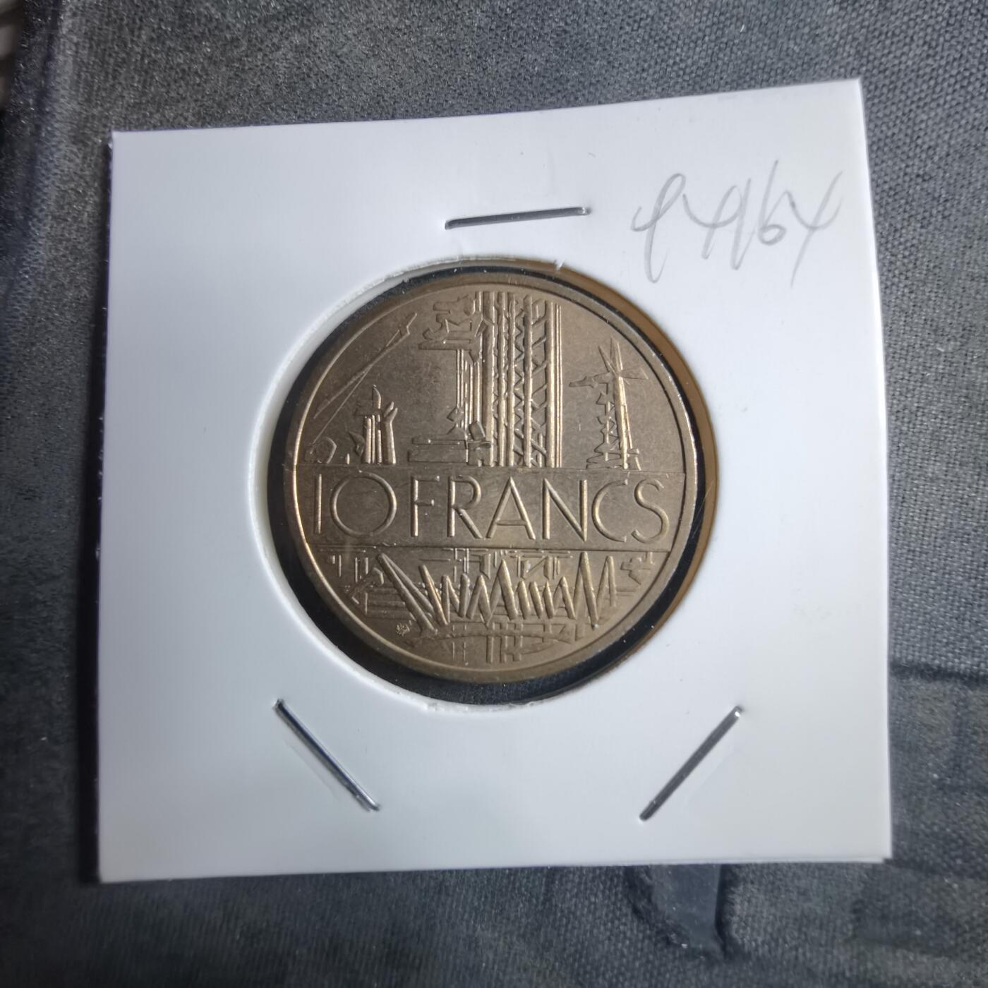 沼泽如烟--第894场 法国1976年10法郎