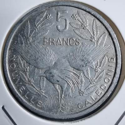 沼泽如烟--第894场 - 法属新喀里多尼亚1952年5法郎