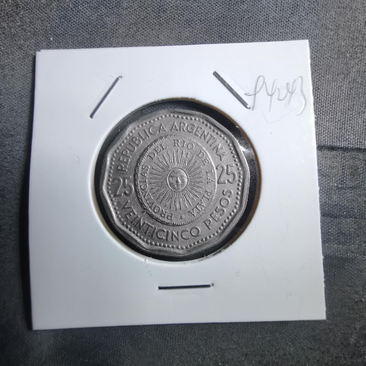 沼泽如烟--第894场 阿根廷1965年25比索