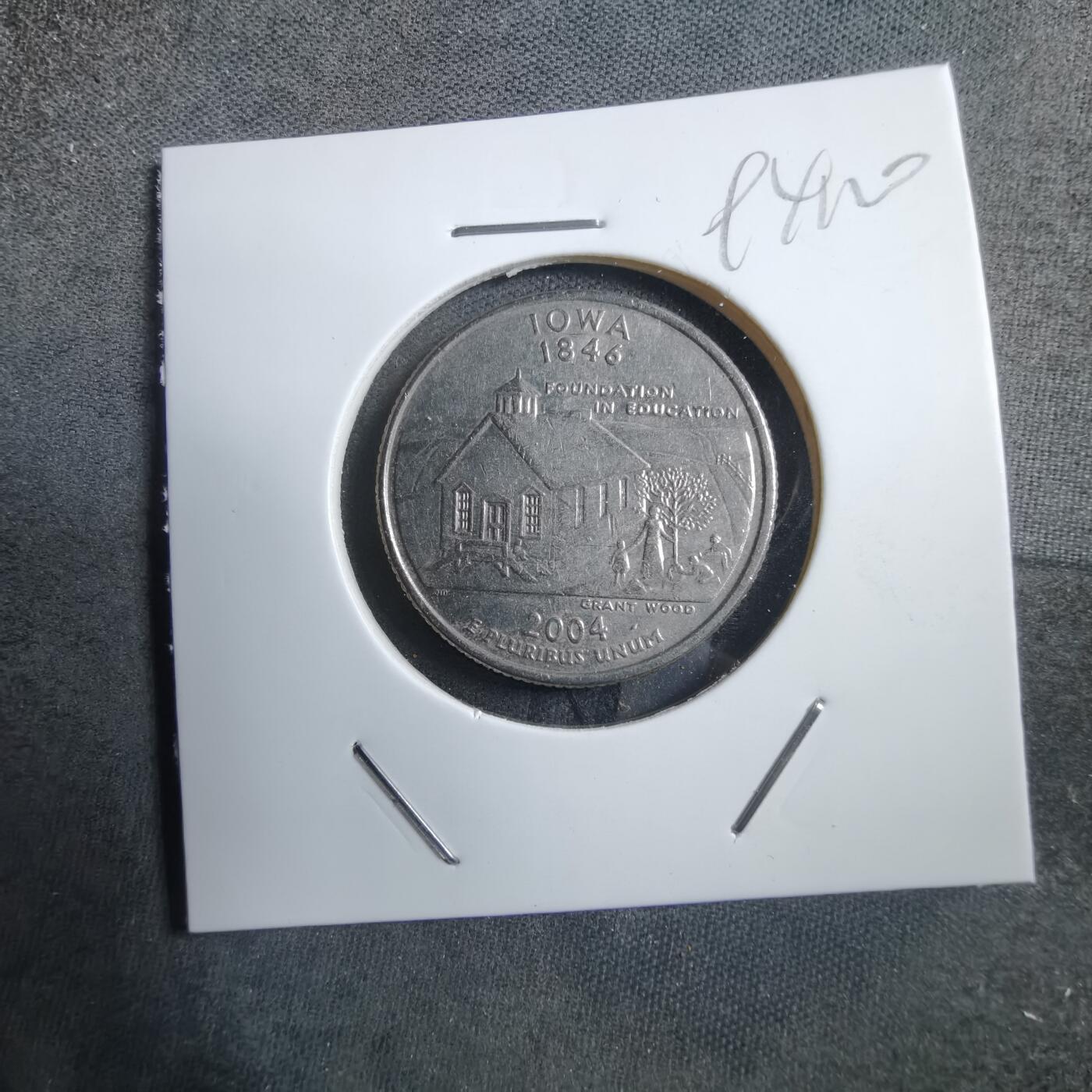 沼泽如烟--第894场 美国2004年25分纪念币