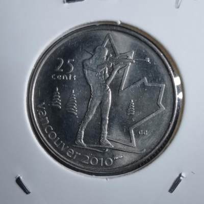 沼泽如烟--第894场 - 加拿大2007年25分纪念币