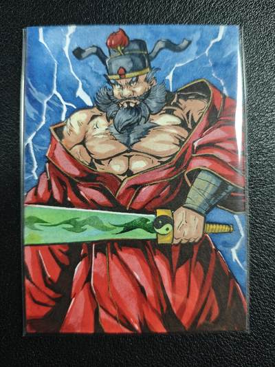 天玑星卡拍第137期《11.13周四截拍》持续收拍收评中 满赠卡需备注 - 【手绘卡】Rubick 钟馗 手绘卡