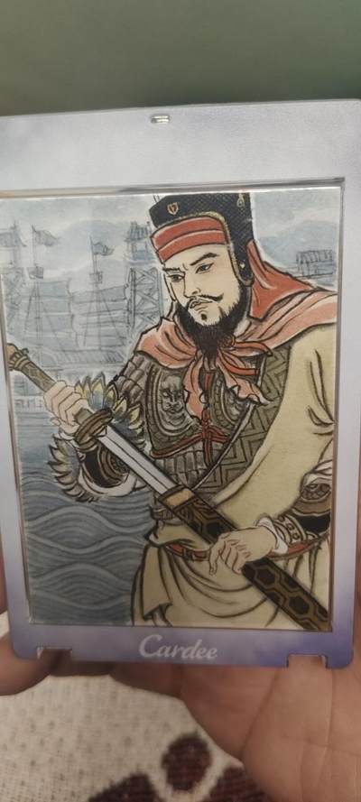 秋原瞳的小店第二十八期（持续收拍，深夜入冬的稀雨，总是静寂的……） - 卢艺丰手绘——三国董袭，项目手绘，已经绝版