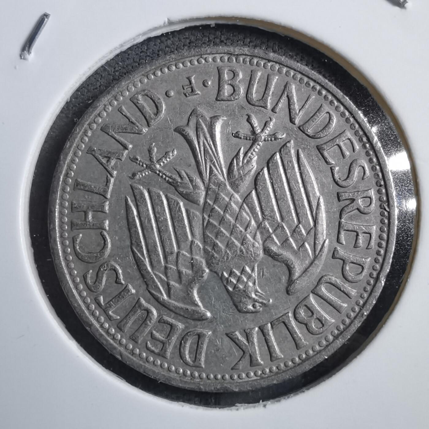 沼泽如烟--第894场 德国1968年1马克