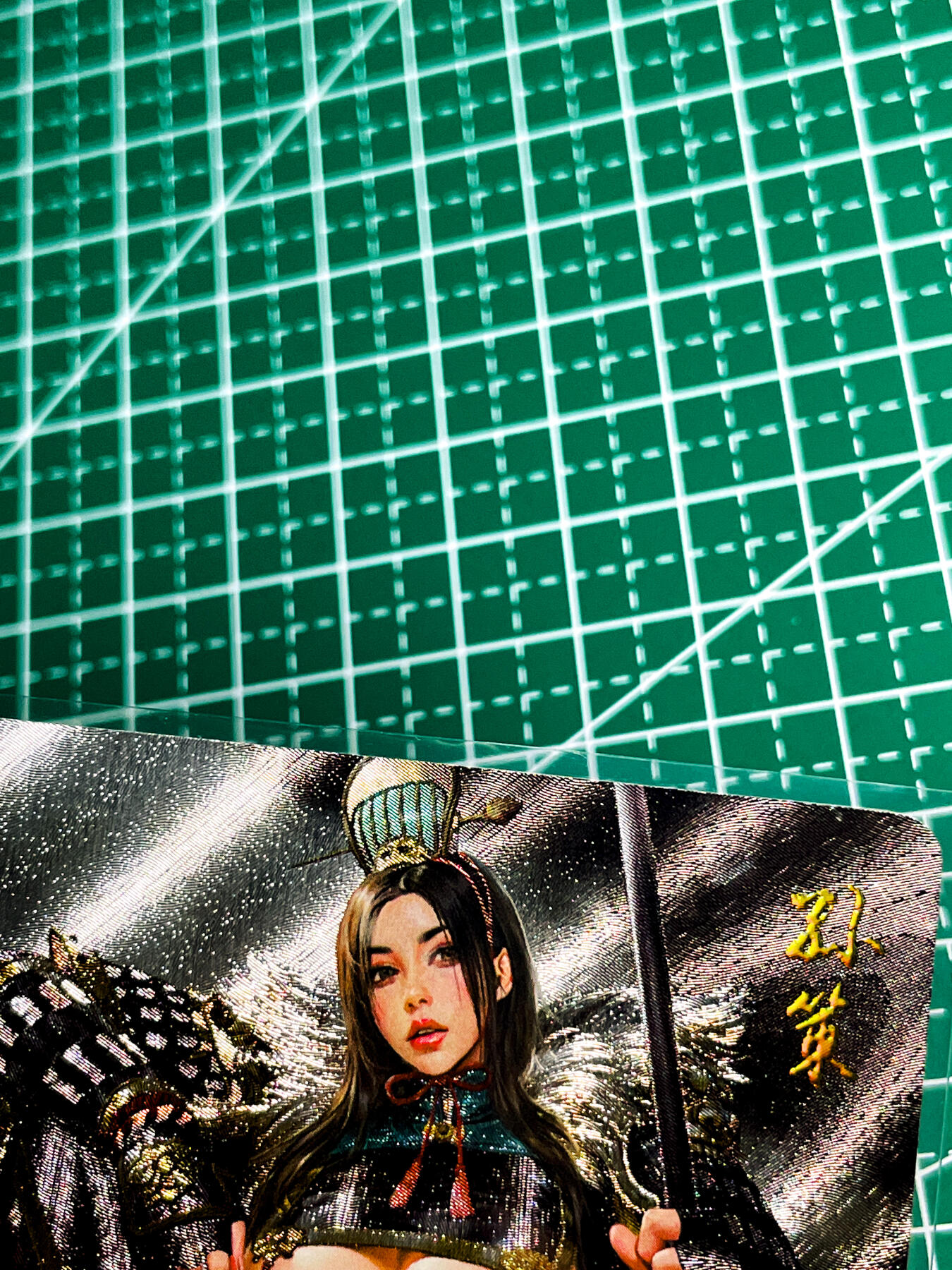 显眼宝36期 11月12日晚21:50截拍 佣金1起 可寄存～ 【粗闪】 三国姬 孙策姬  颜值身材一绝御姐范 个人喜爱  一张 63*88