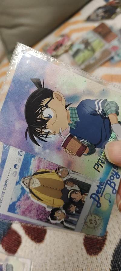 秋原瞳的小店第二十八期（持续收拍，深夜入冬的稀雨，总是静寂的……） - 卡游柯南原膜活动卡一对