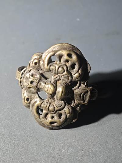 84期回流戒指饰品杂件纪念章丝路钱币专场 - D戒指