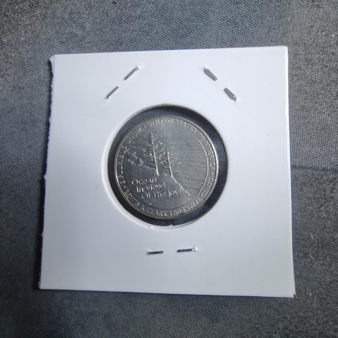 沼泽如烟--第894场 美国2005年5分纪念币