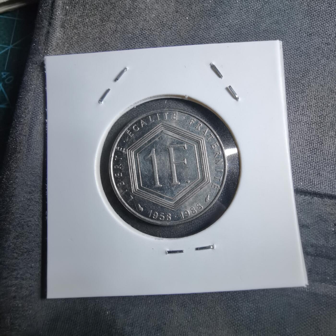 沼泽如烟--第894场 法国1988年1法郎