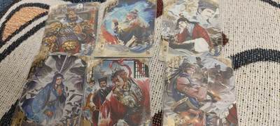 秋原瞳的小店第二十八期（持续收拍，深夜入冬的稀雨，总是静寂的……） - 卡游三国流芳传韵6张不同