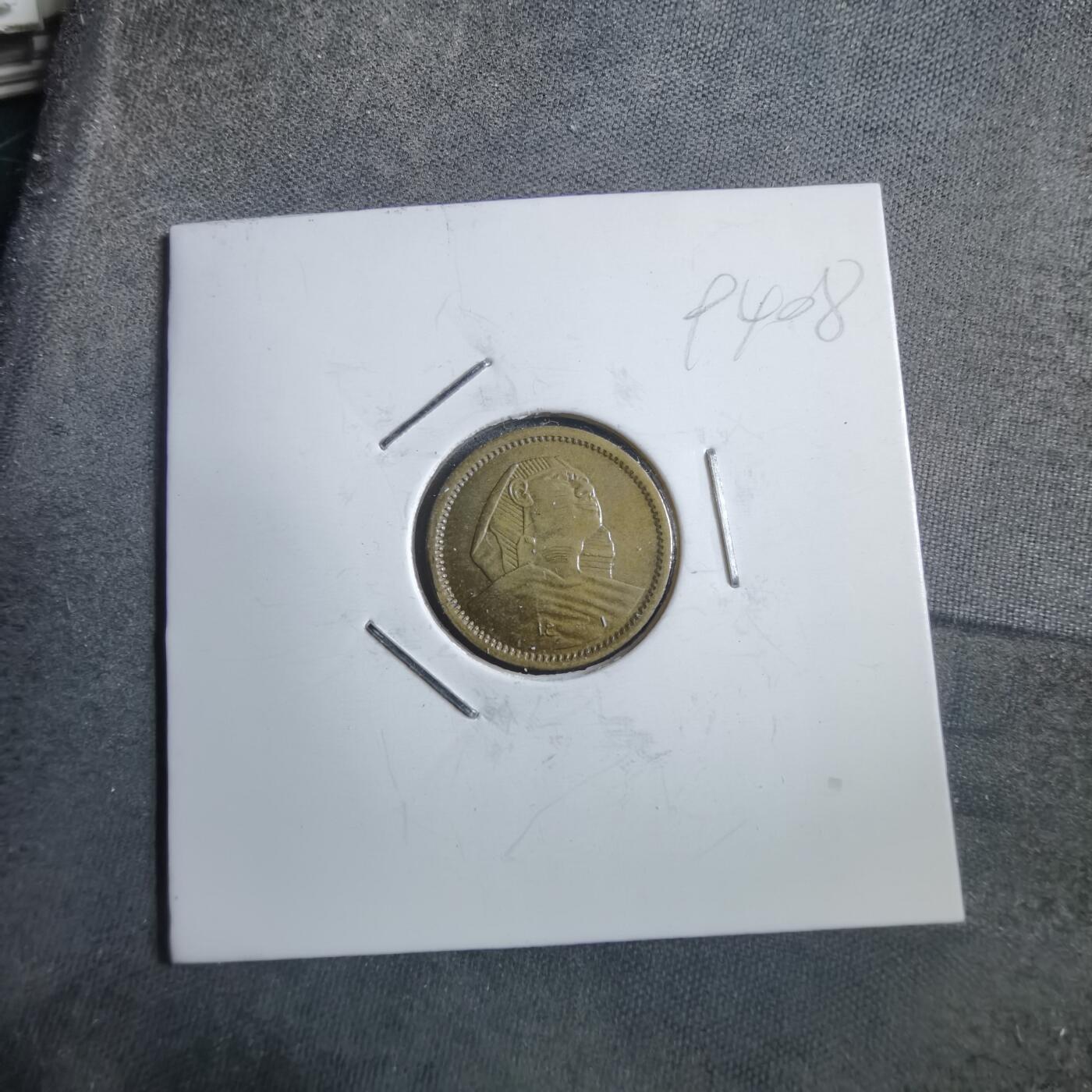 沼泽如烟--第894场 埃及1958年1米利姆狮身人面像