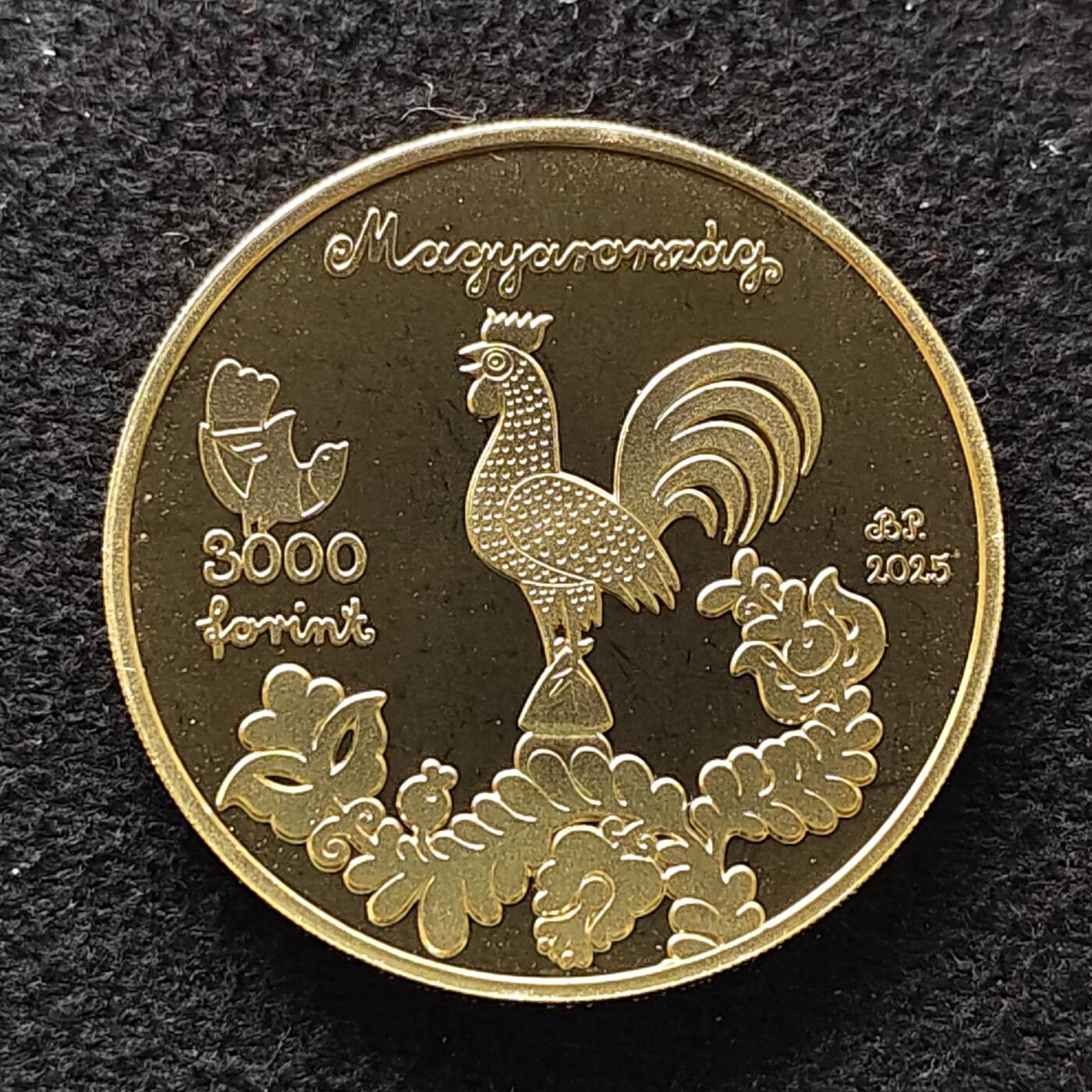 【全场包邮】纯粹捡漏拍477场（免费代拍第14场）调整中 匈牙利2025年3000福林民间故事勤奋与懒惰的女孩纪念币