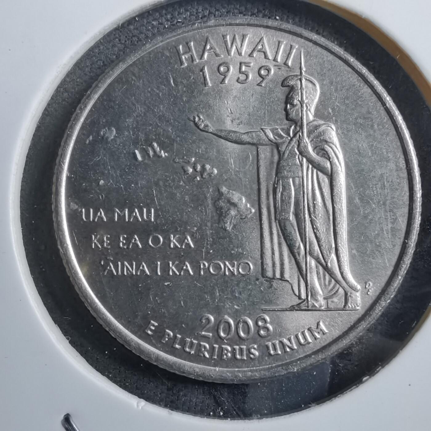 沼泽如烟--第894场 美国2008年25分纪念币