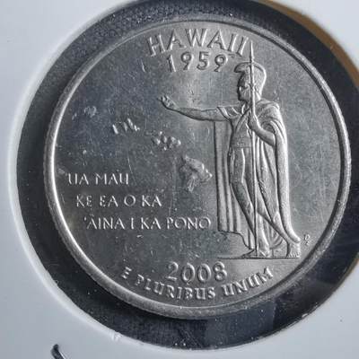 沼泽如烟--第894场 - 美国2008年25分纪念币