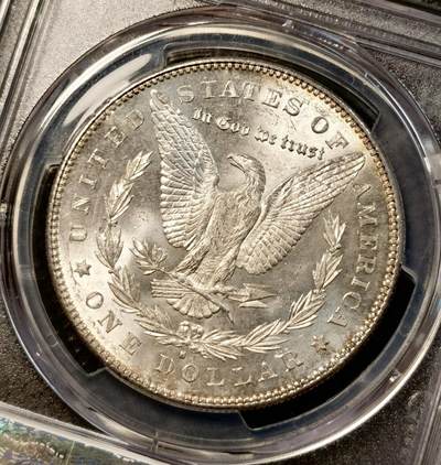 甄臻铺-世界币章拍卖（第38期）立冬小精品场，送拍享返佣金等优惠多多 PCGS-MS63 1878年S版摩根，首发年份，打制极好，PL质感