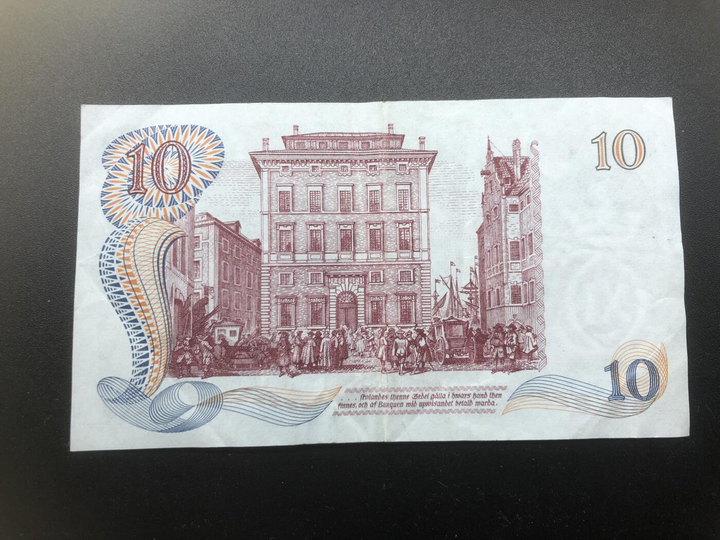 67 EPQ 1979年 新加坡鸟版20元，各版本稀有瑞典1000克朗，持续更新ing 1968年 瑞典中央银行成立300周年 10克朗纪念钞 3张