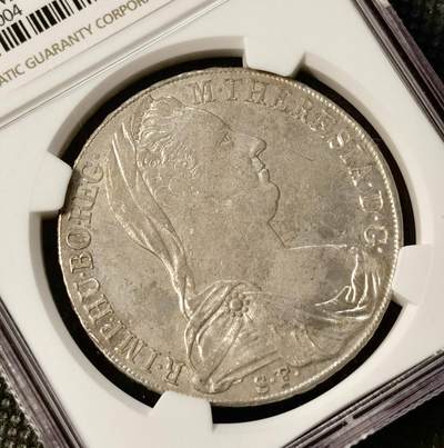 甄臻铺-世界币章拍卖（第38期）立冬小精品场，送拍享返佣金等优惠多多 NGC-UNCD 1815年奥地利大奶妈银币早期版 HAFNER-36a米兰版 非常少见的早期品种