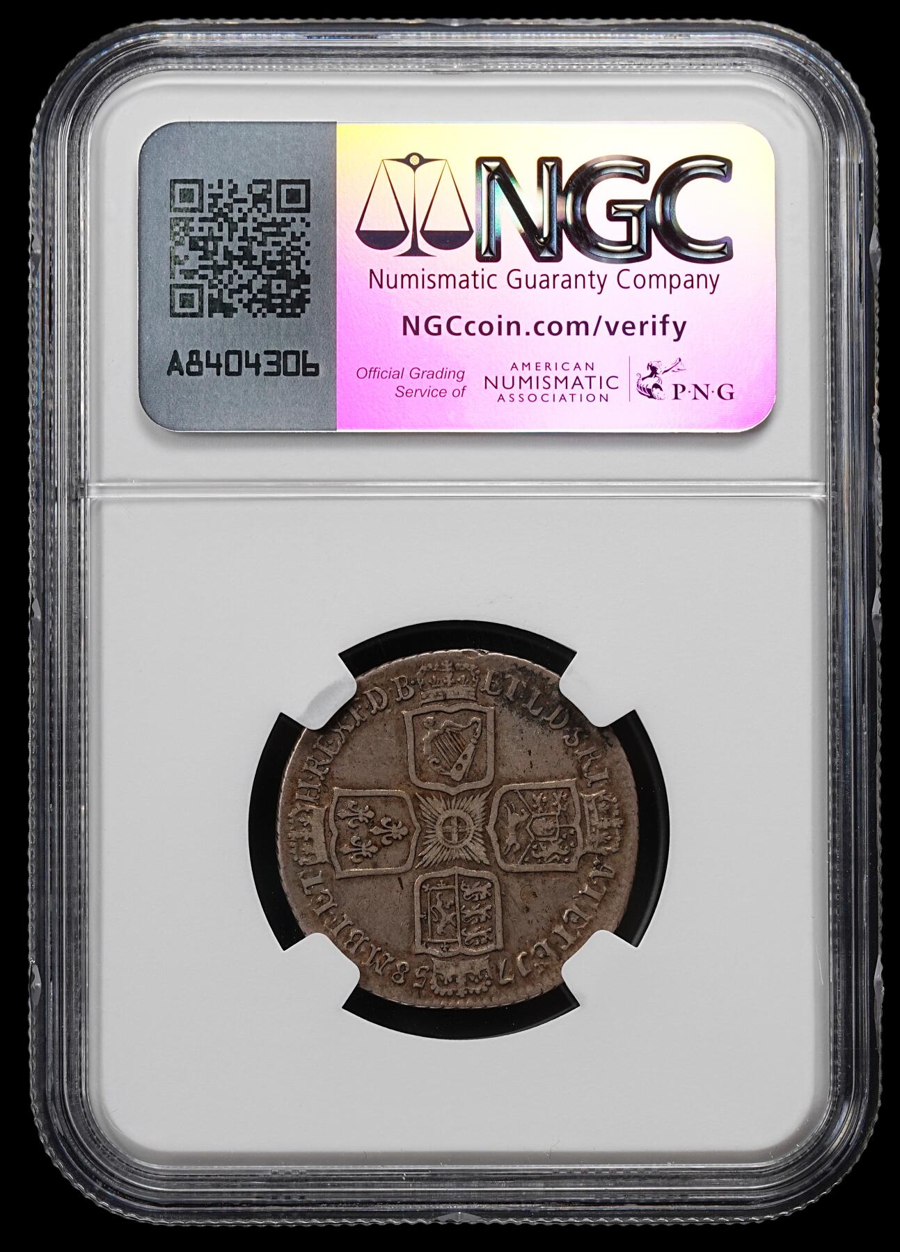修遠堂世界钱币第九十二期 NGC VF30 1758年英国1先令银币