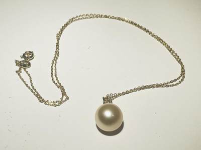 亿嘉拍卖2025年秋季私人典藏拍卖 - 18k金金珍珠吊坠