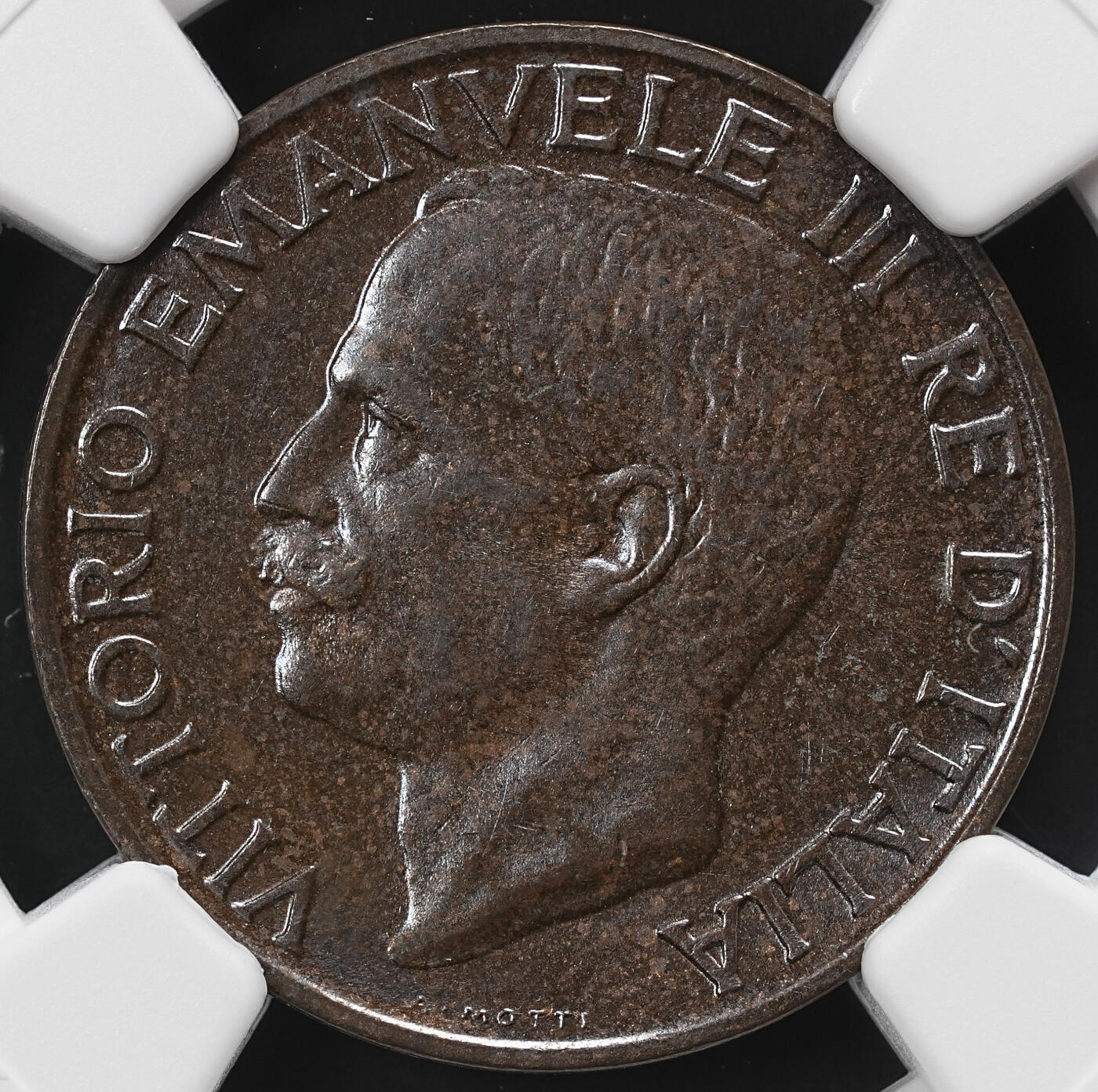 修遠堂世界钱币第九十二期 NGC MS63BN 1927年意大利10分