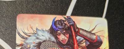 老板带我见世面，我给老板好拍场，零佣金收拍，不寄存 - 焱卡文化黑暗王朝三国姬张飞金彩工艺一张