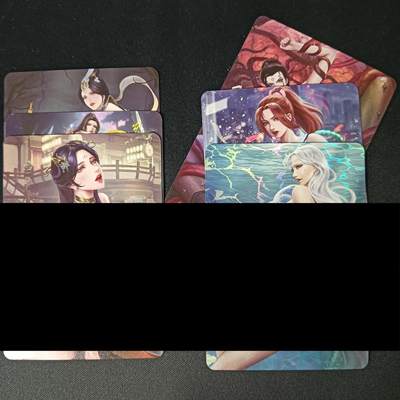 花开卡拍第46期（11月9号周日截拍，品控勿拍!!!拍品不寄存，运费5元，自制卡难免瑕疵，可能存在轻微撞角爆边等出厂瑕疵，品控介意勿拍！） - 墨卡牌 艺术卡 LGD重启小套A