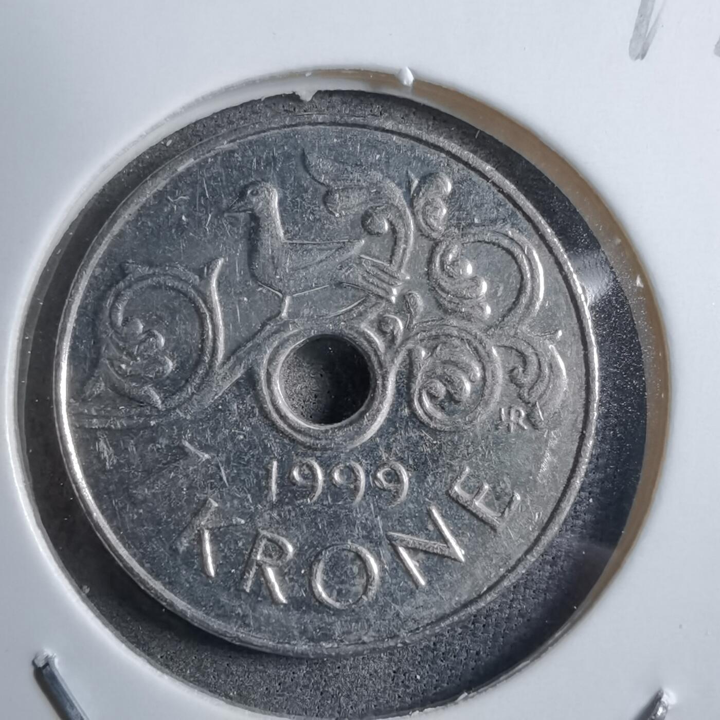 沼泽如烟--第894场 挪威1999年1克朗