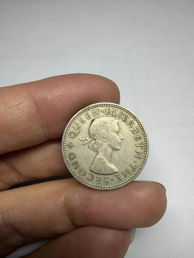 2025年集古藏今外币拍卖第十期-第4场—（总第284拍），可以寄存60天，满160元包邮。 - 1959年新西兰1先令