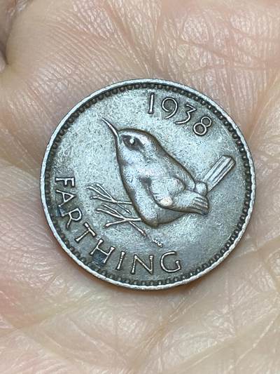 2025年第一百二十五场(总第一百五十一场）外国好品散币(免佣金) - 英国🇬🇧1938年1法新(乔治六世第一版)