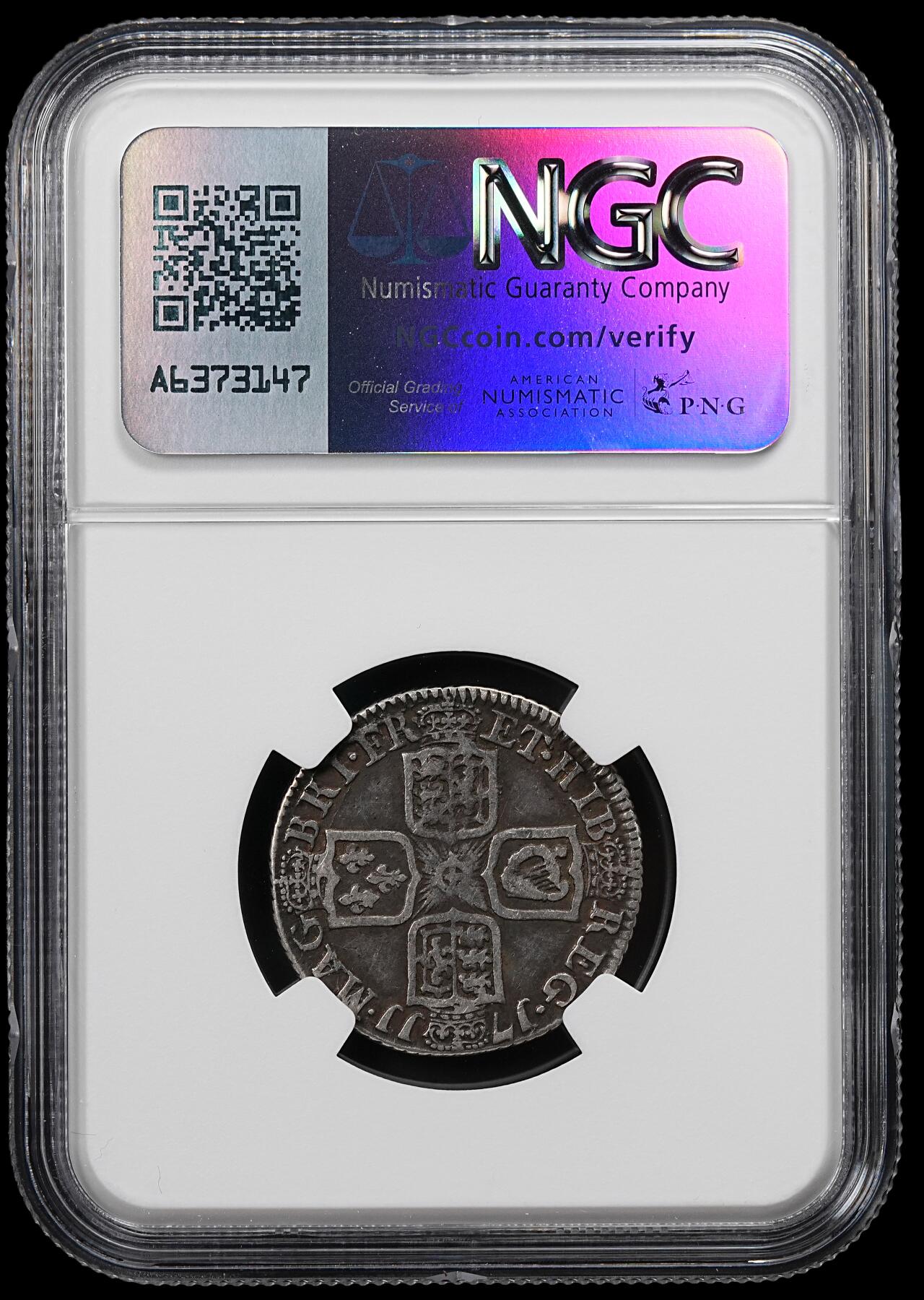 修遠堂世界钱币第九十二期 NGC VF30 1711年英国1先令银币