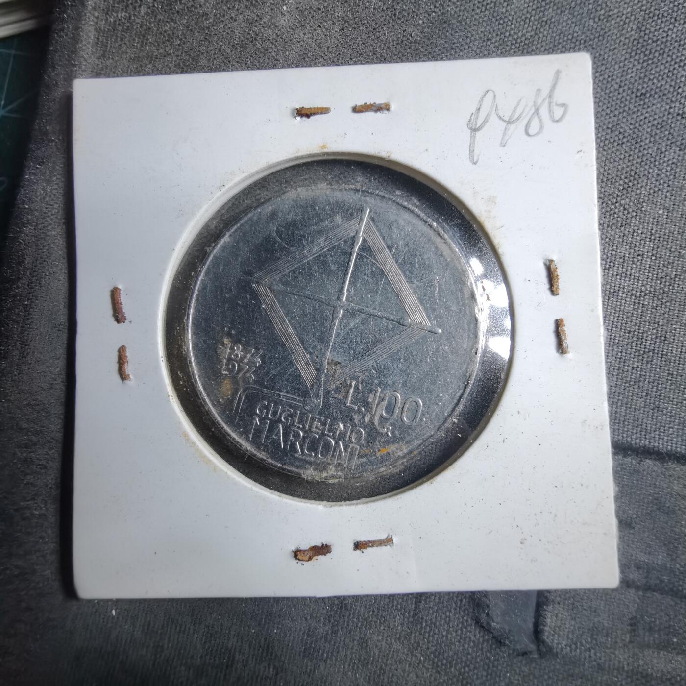 沼泽如烟--第894场 意大利1974年100里拉纪念币