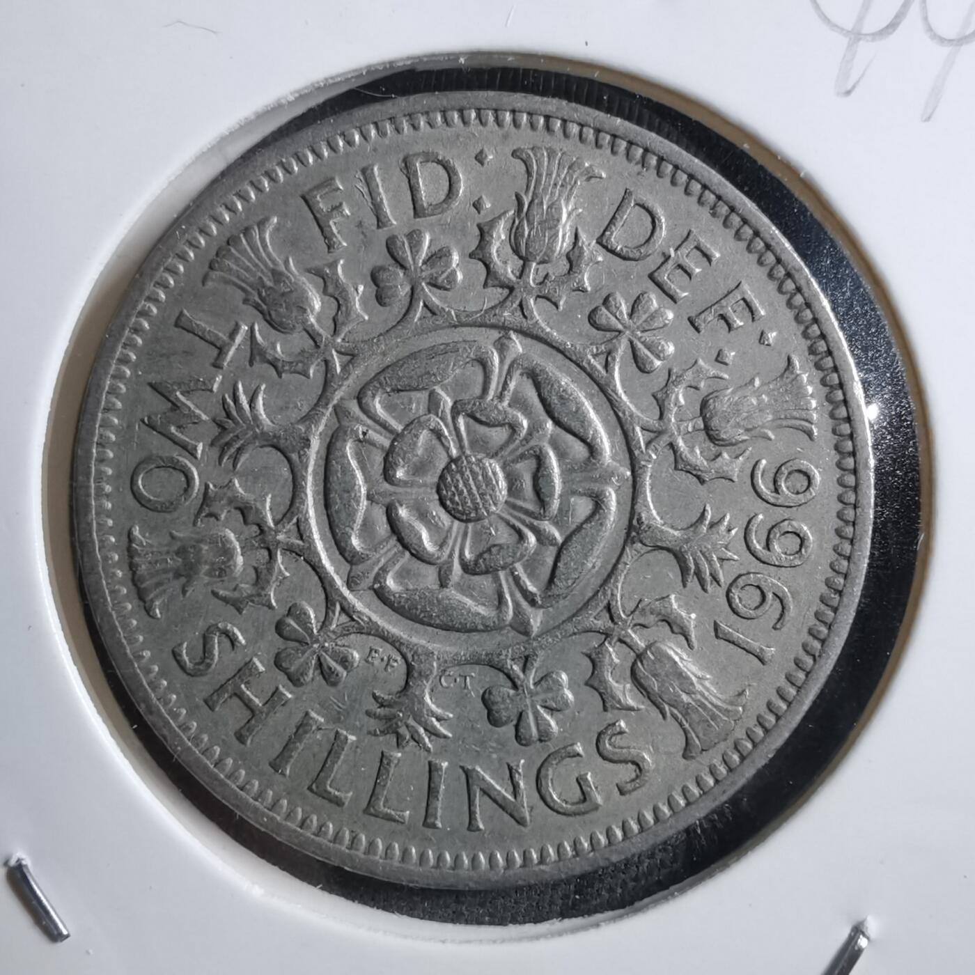 沼泽如烟--第894场 英国1966年2先令