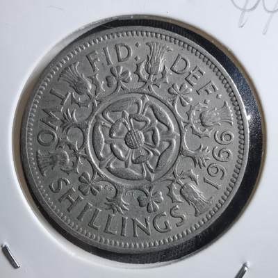 沼泽如烟--第894场 - 英国1966年2先令