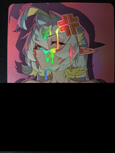 花开卡拍第46期（11月9号周日截拍，品控勿拍!!!拍品不寄存，运费5元，自制卡难免瑕疵，可能存在轻微撞角爆边等出厂瑕疵，品控介意勿拍！） - 茉莉卡牌 赠卡 2025感谢 艺术卡 大雷 1张 彩闪