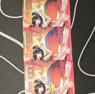 老板带我见世面，我给老板好拍场，零佣金收拍，不寄存 - 青鸾卡牌绝代巾帼西施金彩工艺三服饰