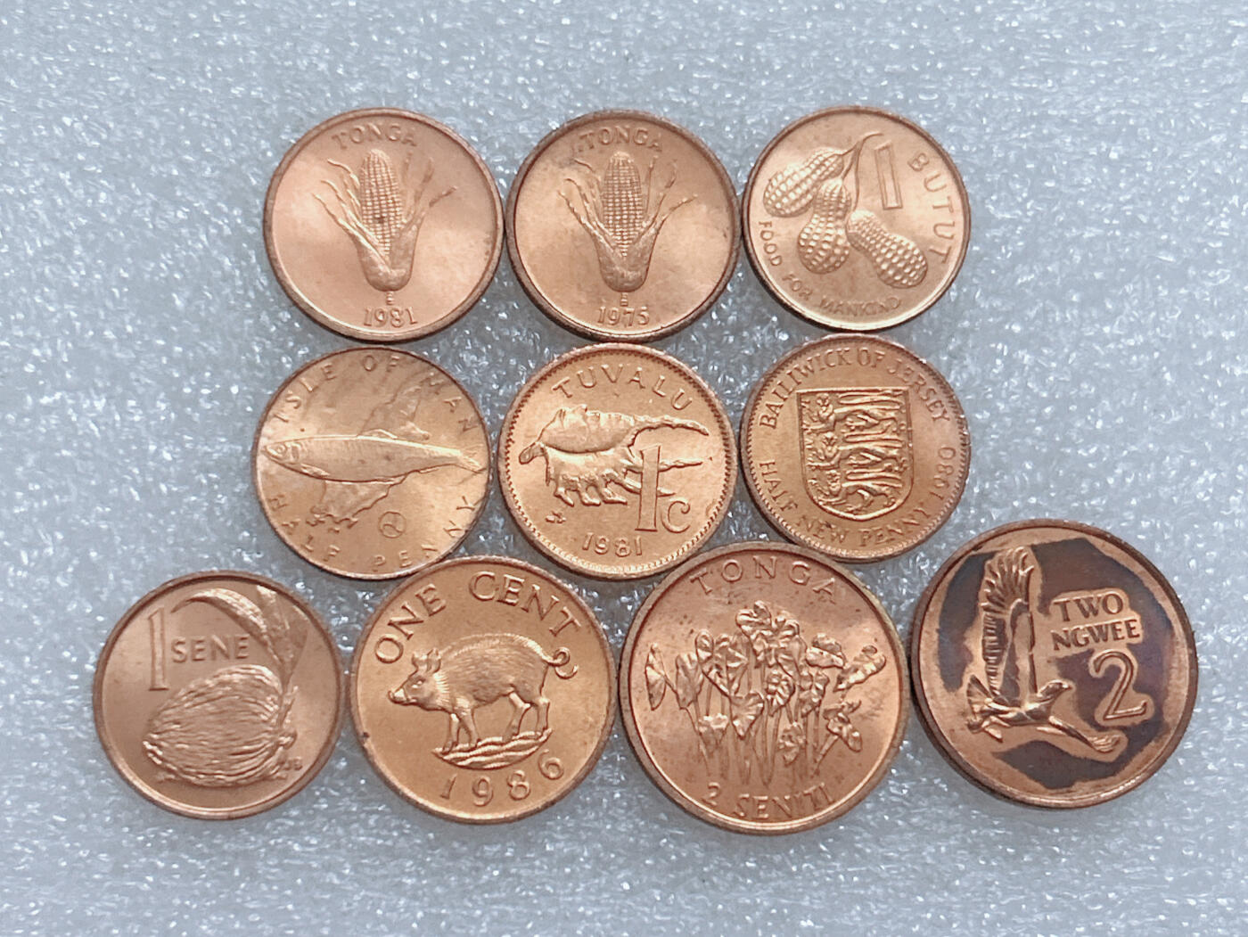 第一海外回流一元起拍收藏 散集专场  第263期 散币一组 10枚 原光品