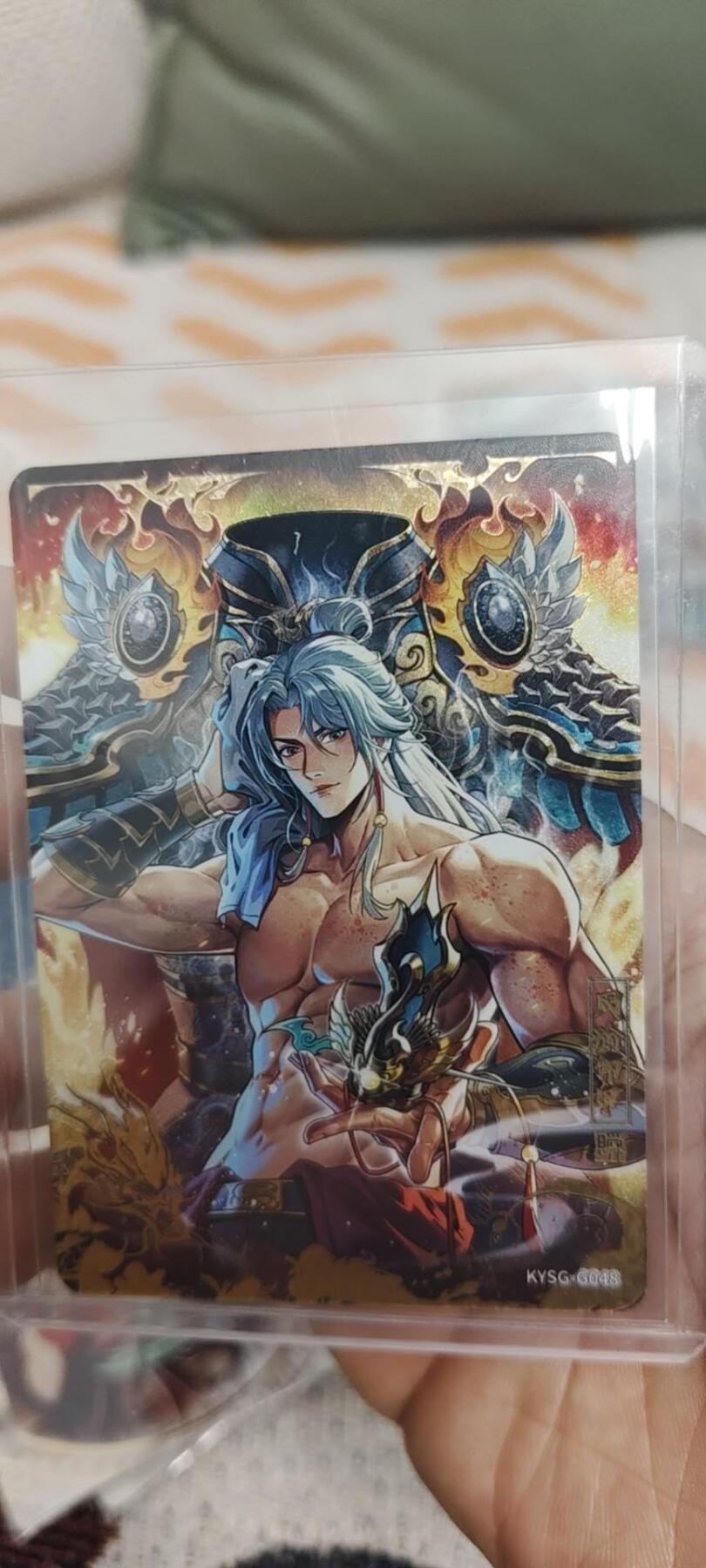 秋原瞳的小店第二十八期（持续收拍，深夜入冬的稀雨，总是静寂的……） 卡游三国千古一瞬——周瑜卸甲