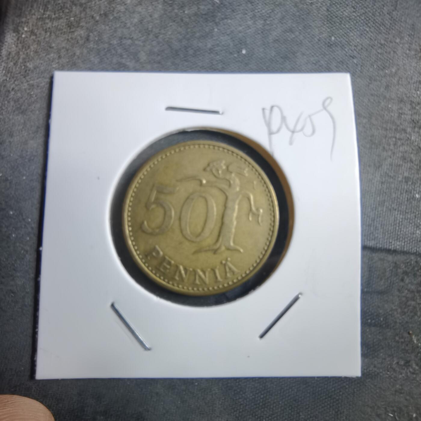 沼泽如烟--第894场 芬兰1978年50芬尼