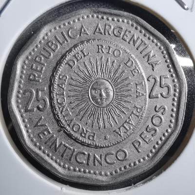 沼泽如烟--第894场 - 阿根廷1965年25比索